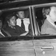 Hinckley being driven from U.S district court the day of his assassination attempt (Photo: John Full/Getty Images)